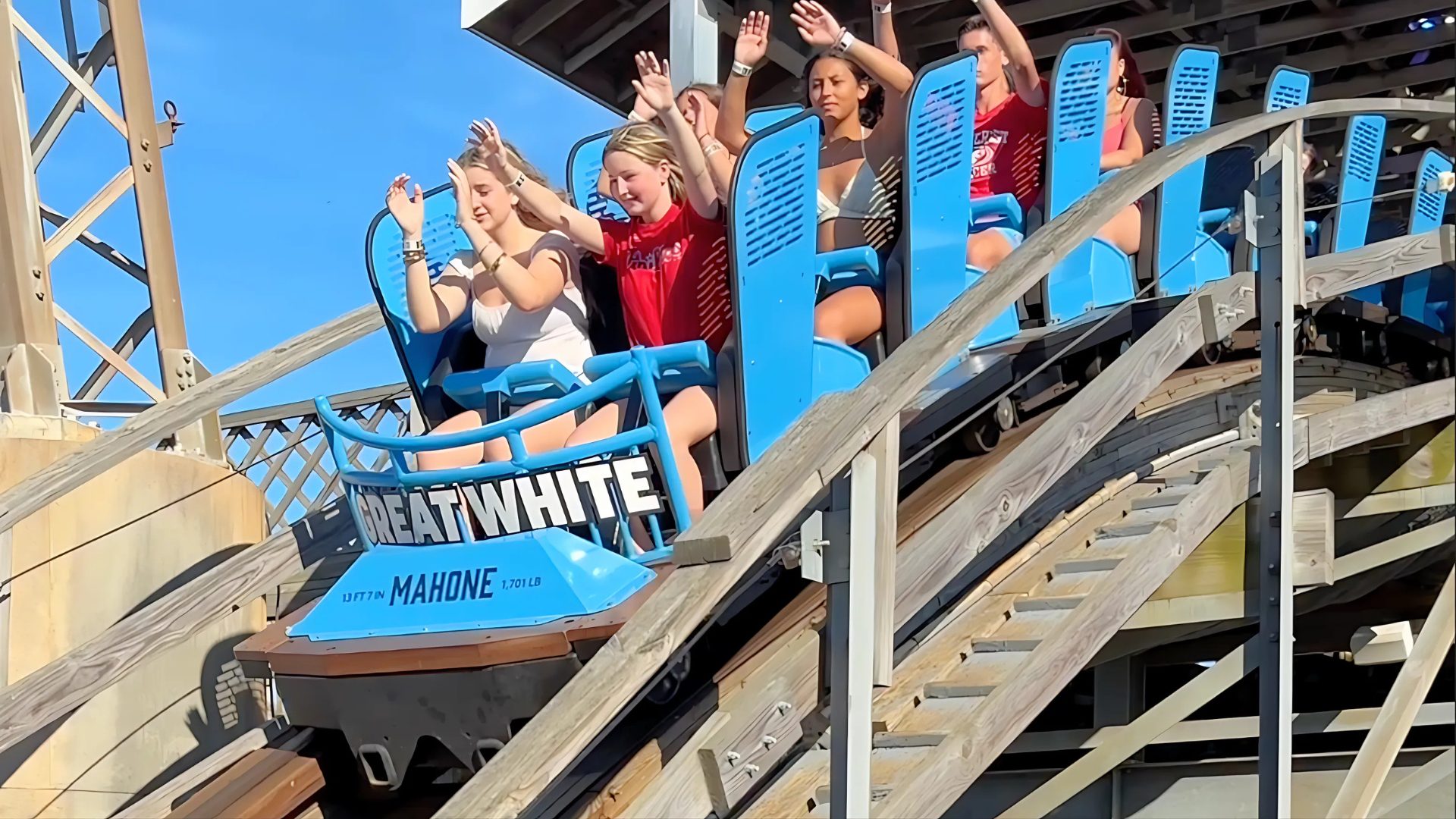 The Great White Returns With New Trains at Morey’s Piers