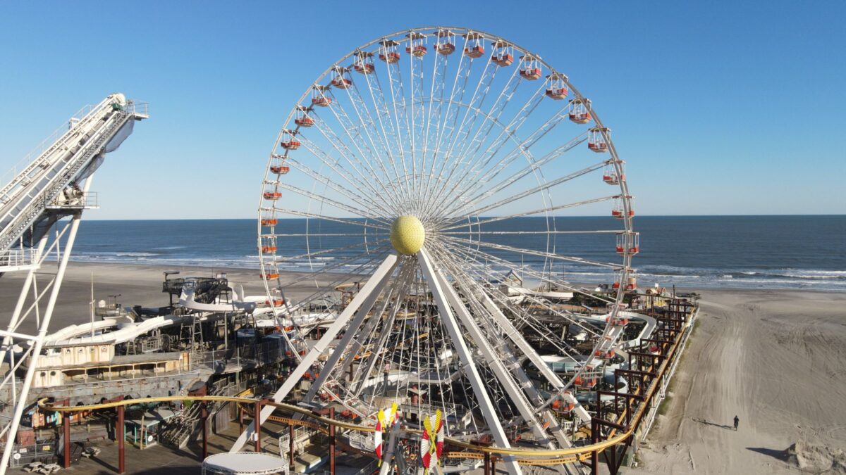 Morey’s Piers Giant Wheel to Be Removed for Major Refurbishment