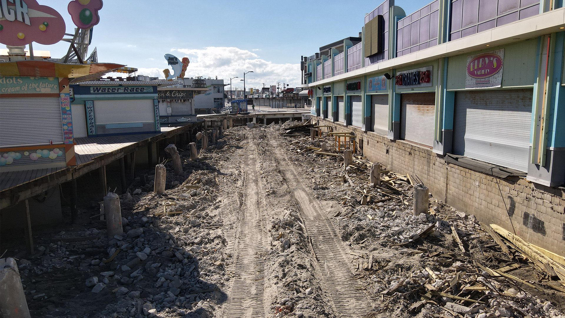 North Wildwood Boardwalk Reconstruction Officially Underway!