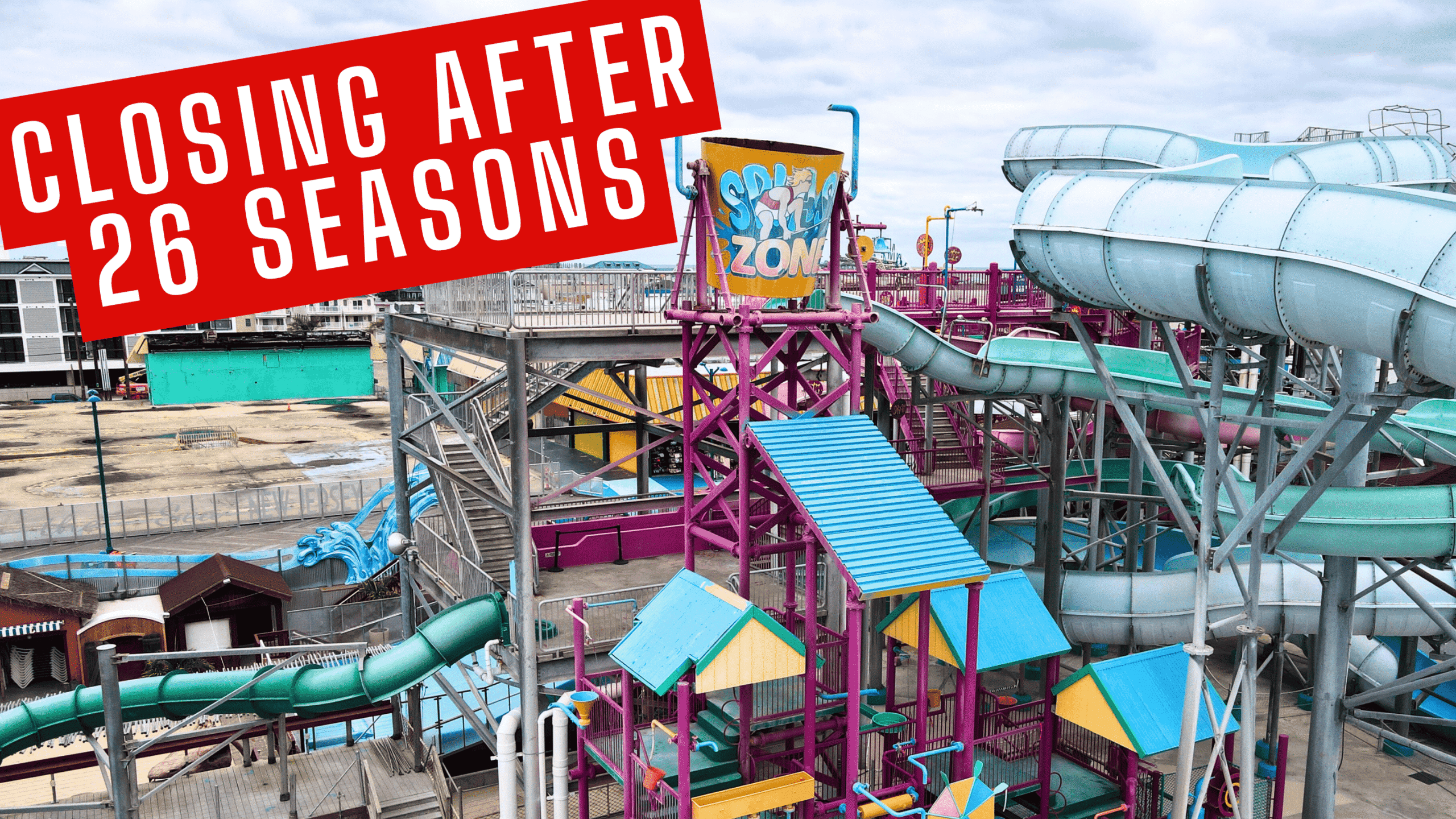 Splash Zone Waterpark in Wildwood Closes After 26 Years