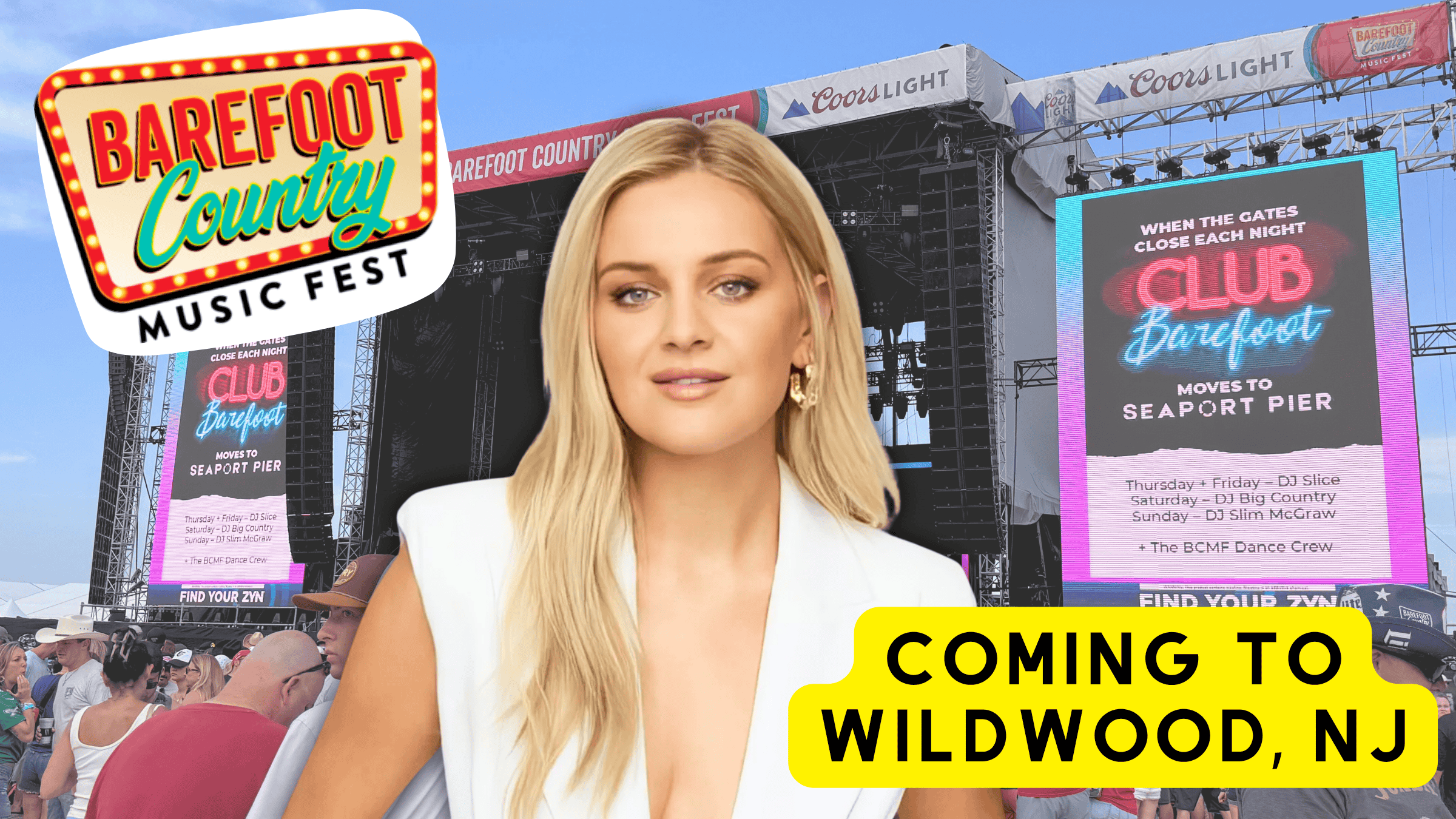 Kelsea Ballerini Is Coming to Wildwood For the Barefoot Country Music Fest