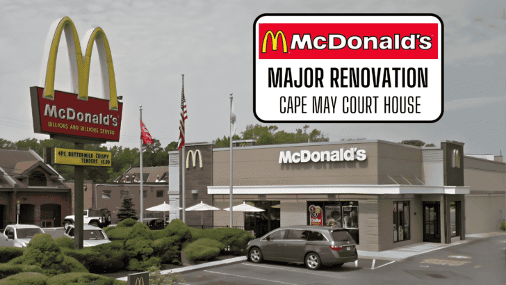 Major Renovation Planned for Cape May Court House McDonald’s