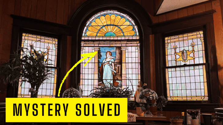 A Rare Stained Glass Discovered Inside a 127 Year Old Wildwood Crest Mansion