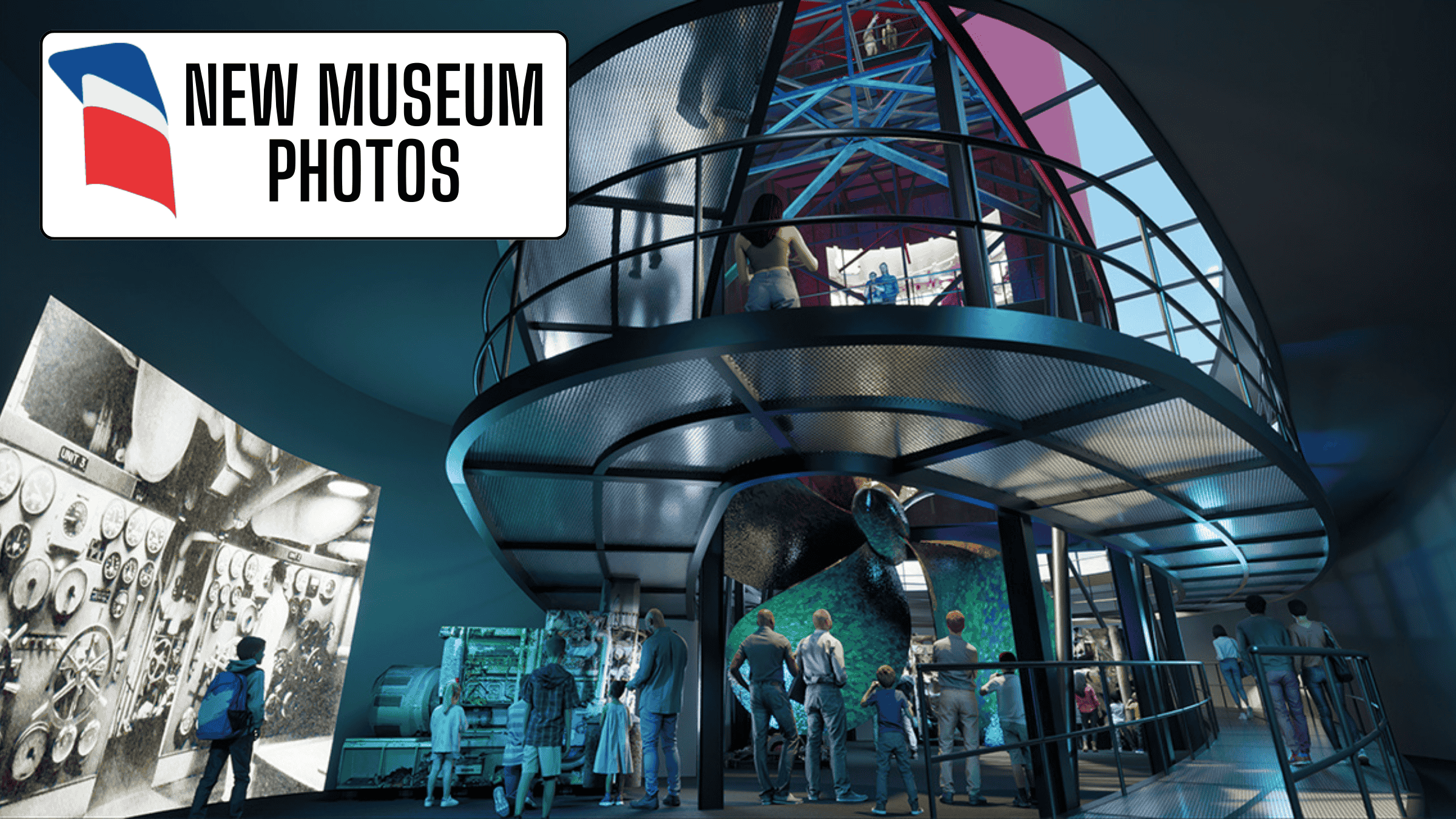 New SS United States Museum Plans Reveal Stunning Artifact Displays