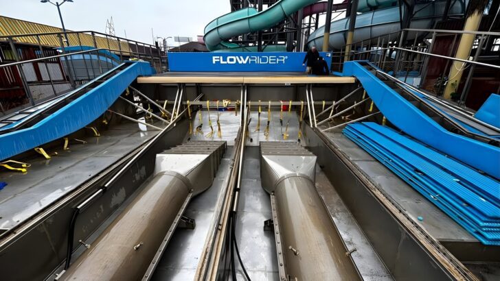 FlowRider Removed from Wildwood Boardwalk