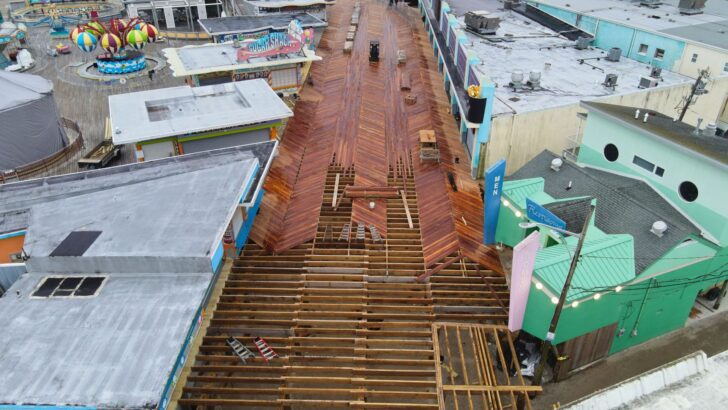 North Wildwood Boardwalk Reconstruction Video Update