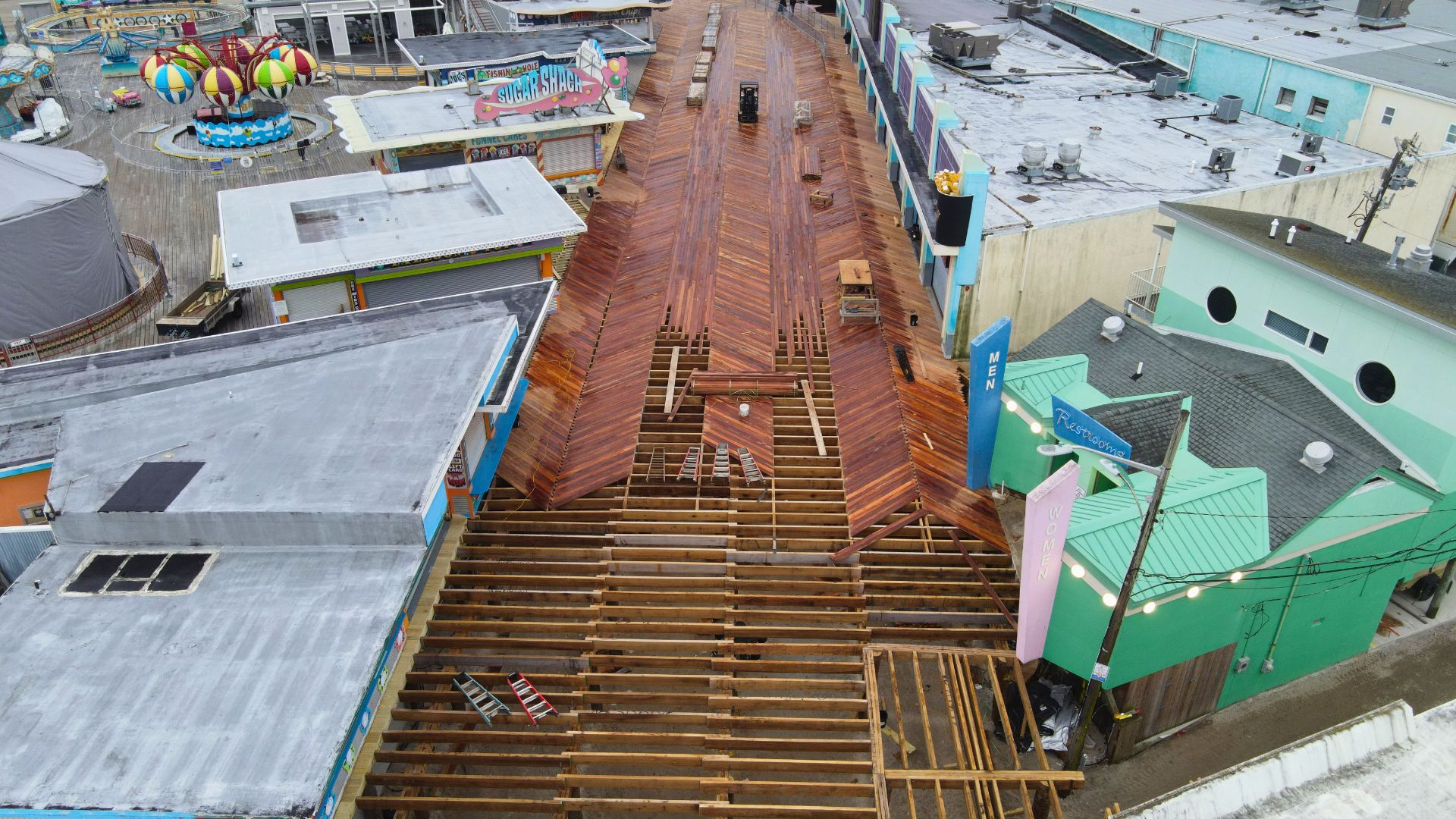 North Wildwood Boardwalk Reconstruction Video Update