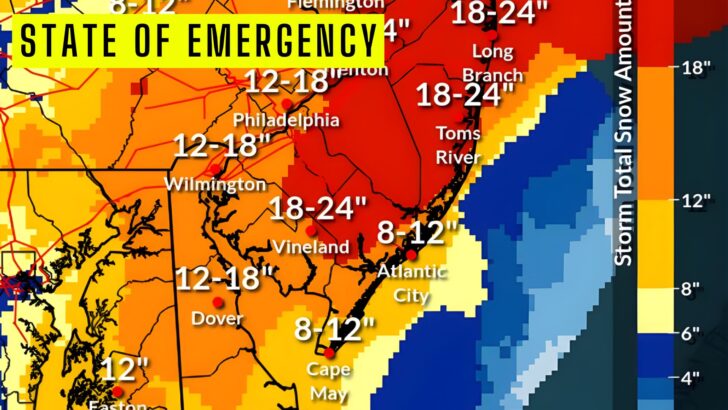 New Jersey Snow Forecast Explodes With 24 Inch Threat