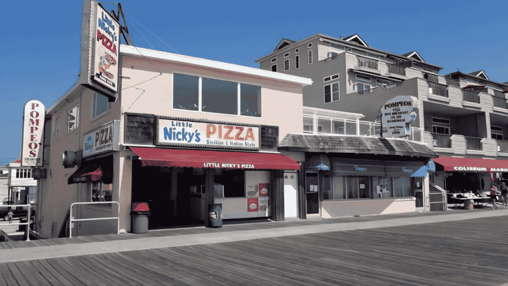 Little Nicky’s Pizza on North Wildwood Boardwalk Up for Rent