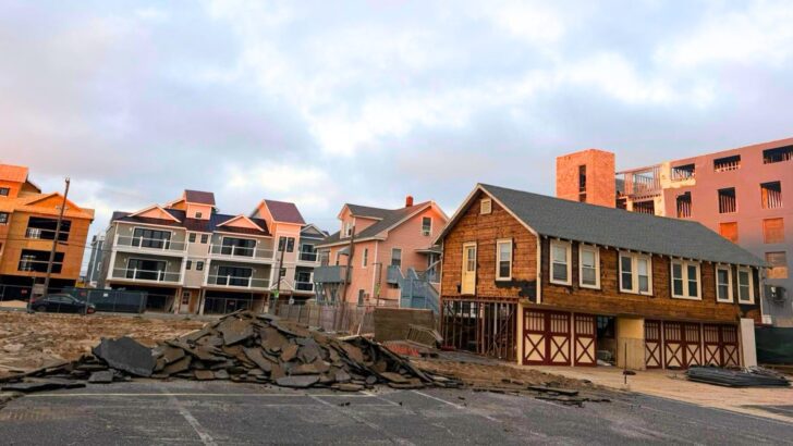 Demolition Starts for 18 Unit Apartment Complex in Wildwood