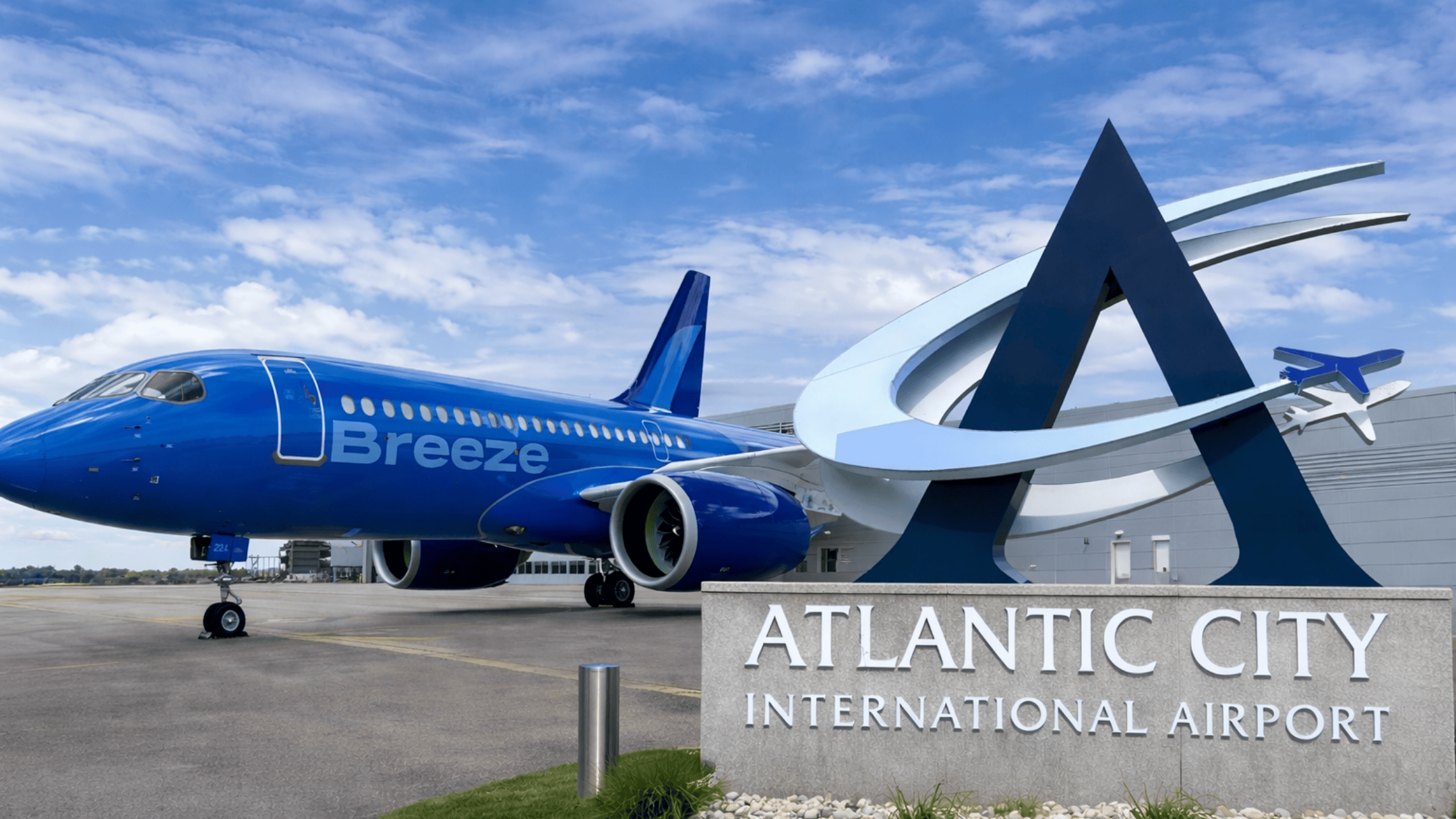 Breeze Airways Expands at Atlantic City Airport After Spirit Exit
