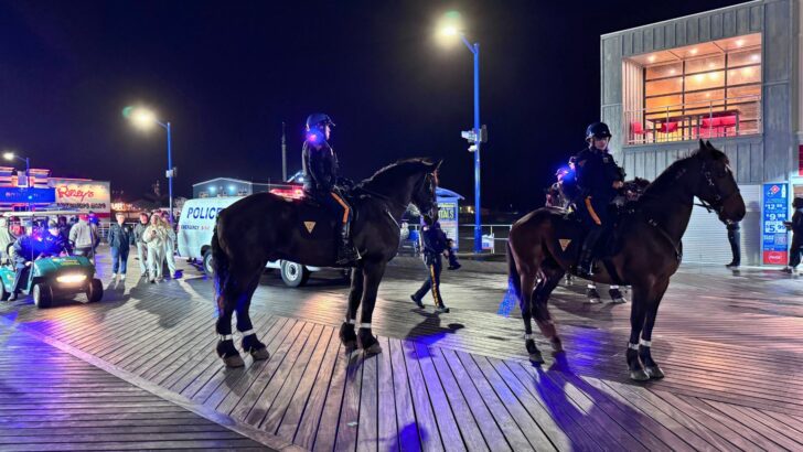 Inside Wildwood’s Massive Nightly Boardwalk Curfew Enforcement Operation