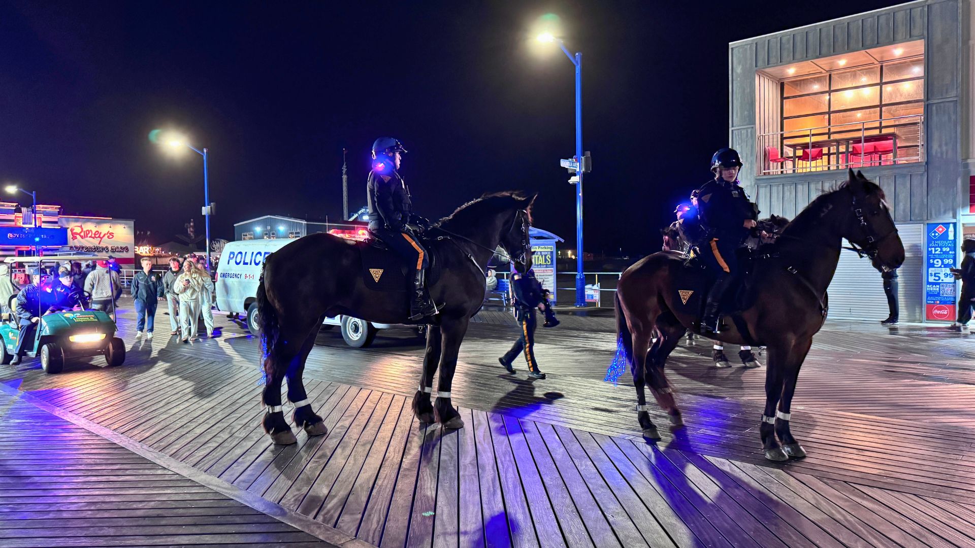 Inside Wildwood’s Massive Nightly Boardwalk Curfew Enforcement Operation