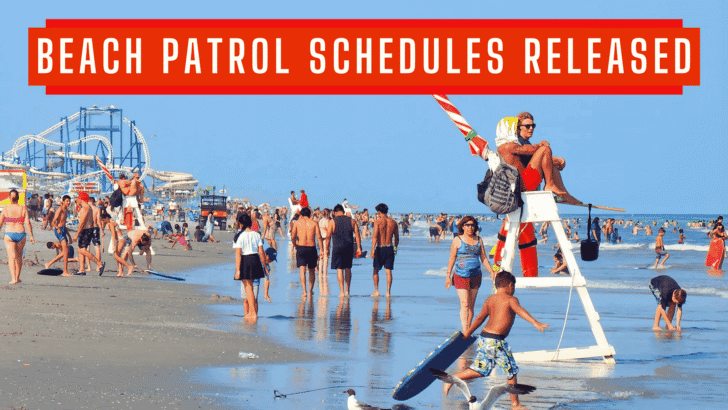 Wildwood Crest and Wildwood Release 2026 Beach Lifeguard Schedules