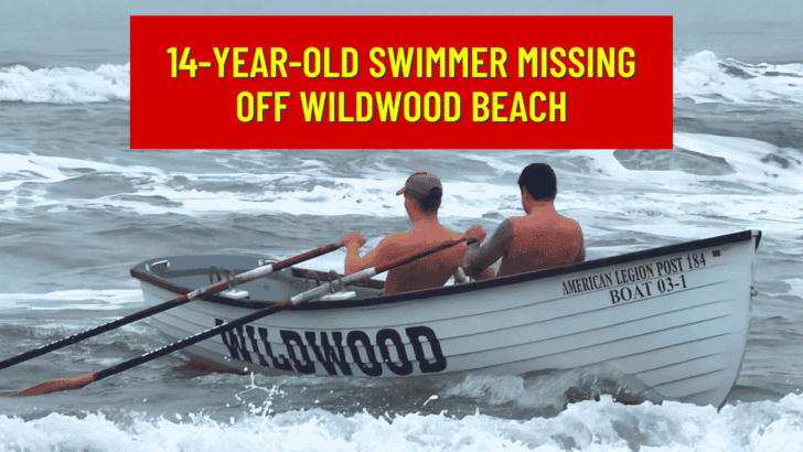 14 Year Old Swimmer Missing Off Wildwood Beach