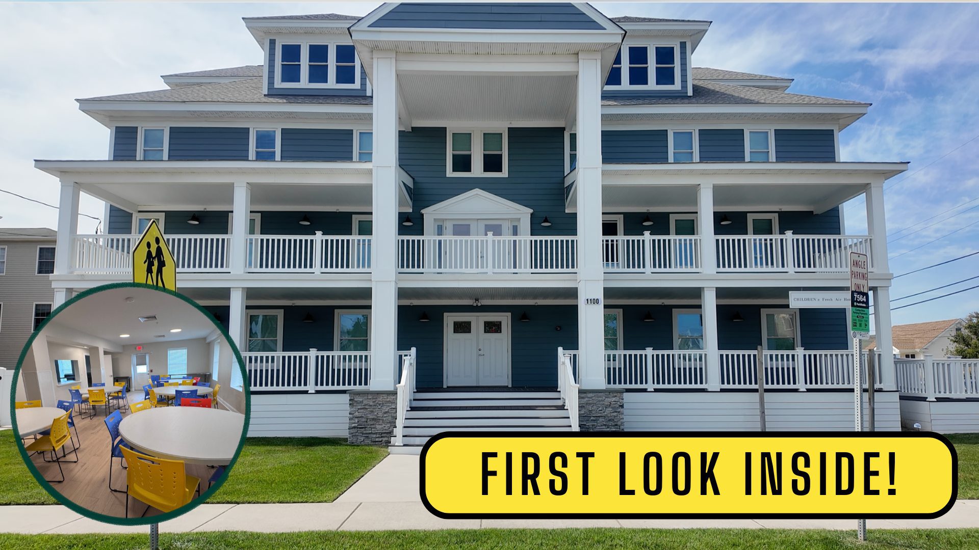 FIRST LOOK Children's Fresh Air Home In North Wildwood