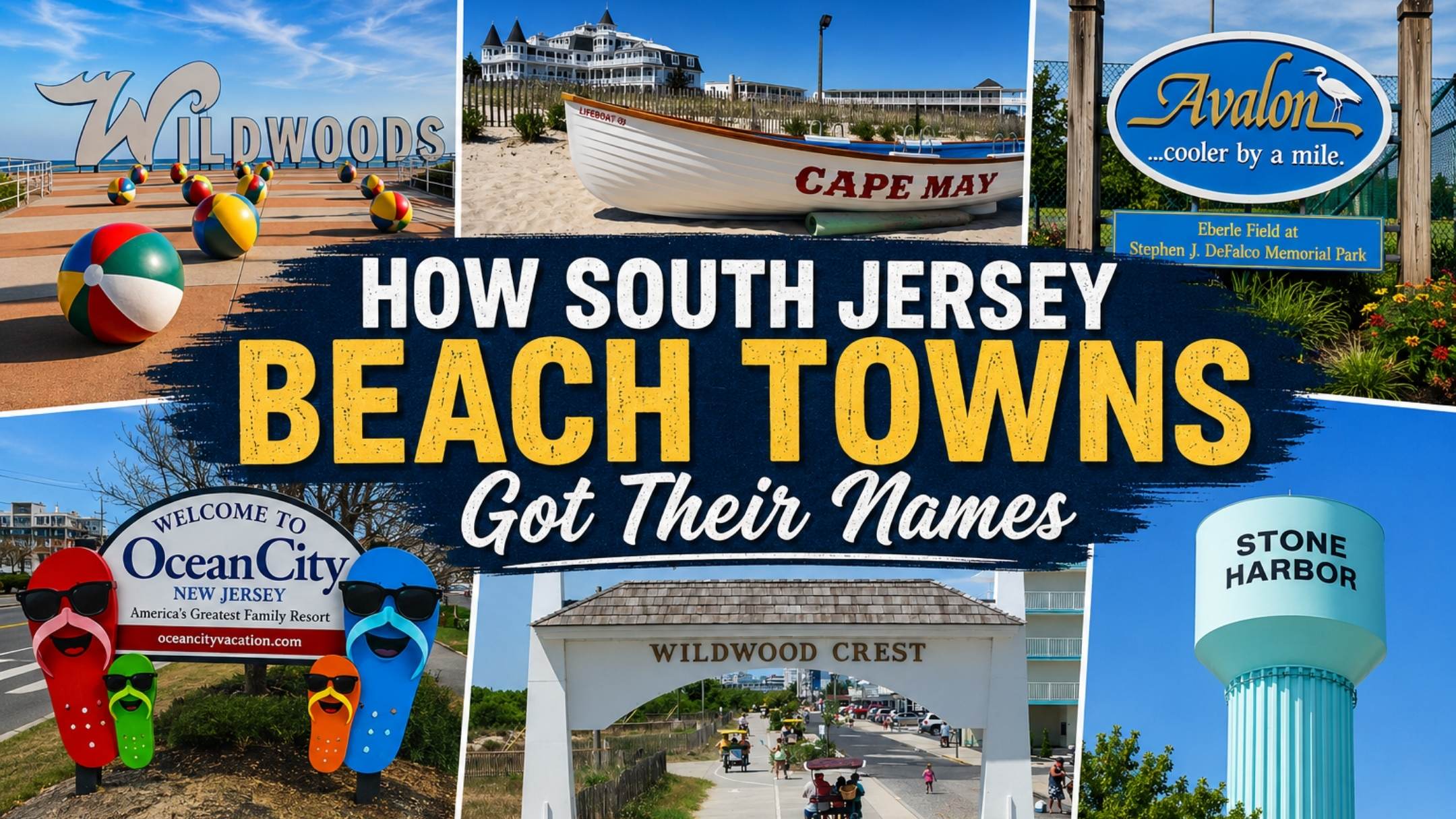How South Jersey's Beach Towns Got Their Names