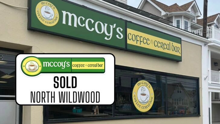 McCoy's Coffee & Cereal Bar Sold in North Wildwood