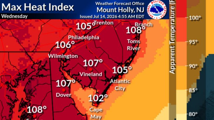 Wildfire Smoke and Dangerous Heat Expected Across New Jersey