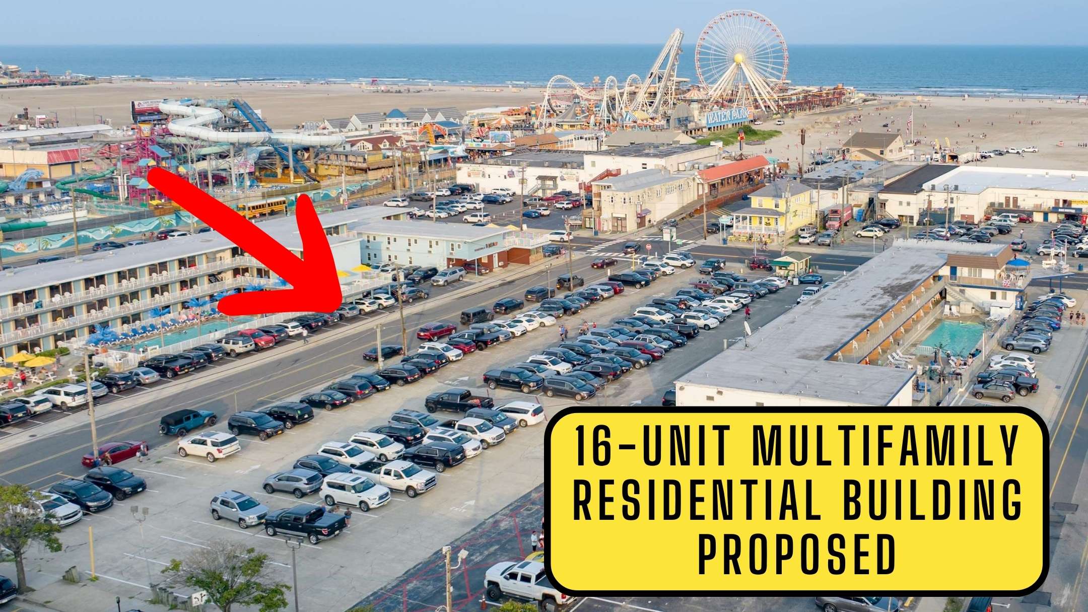 A New Development Could Transform One of Wildwood's Largest Boardwalk Parking Lots
