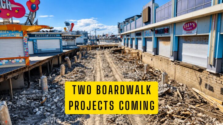 North Wildwood To Rebuild Two Sections of Boardwalk at the Same Time
