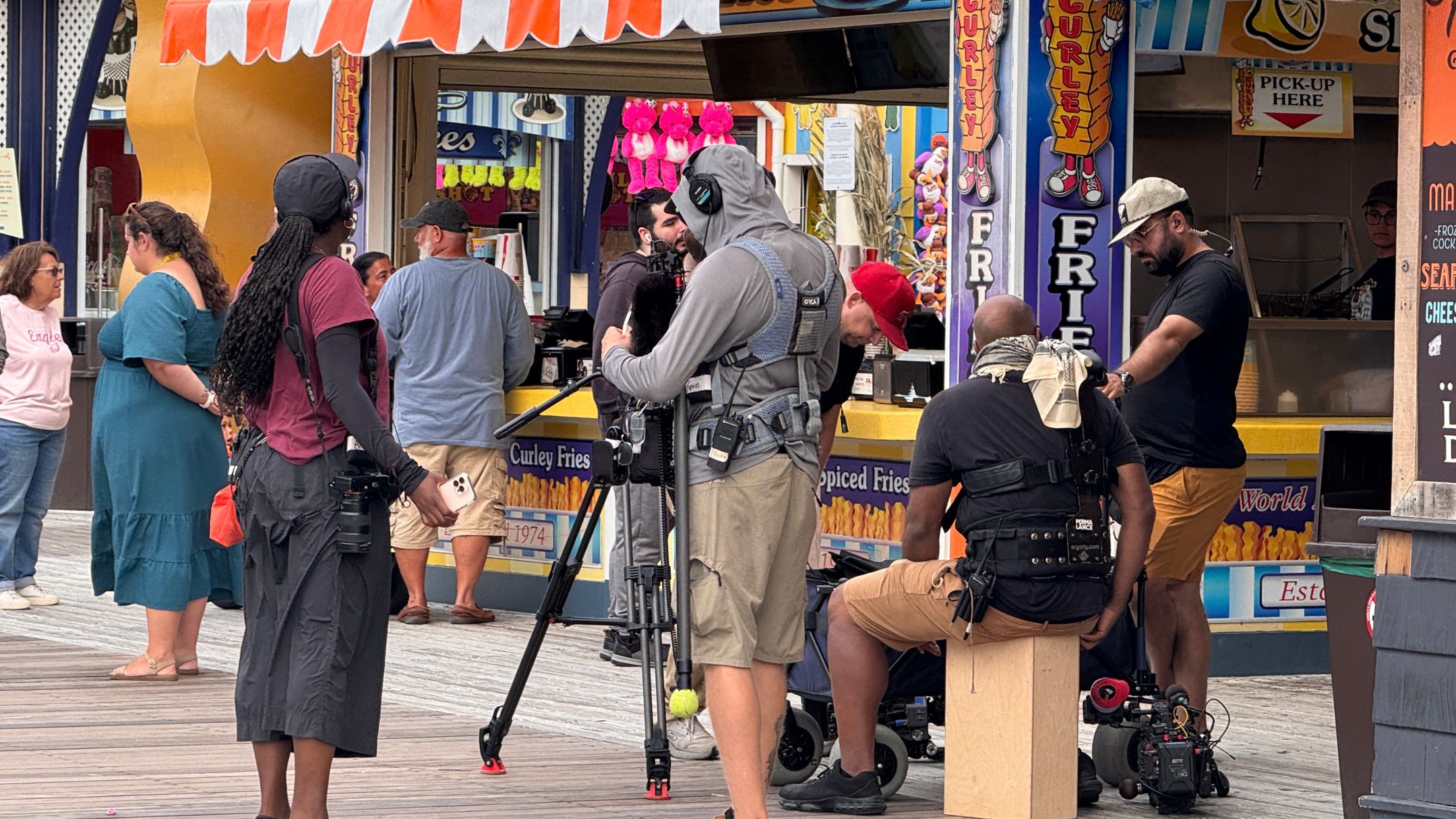 Television Show Filming in Wildwood