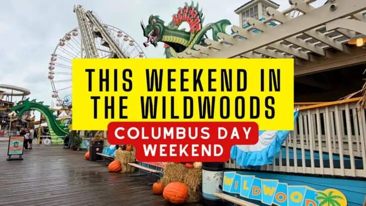 Columbus Day Weekend in the Wildwoods